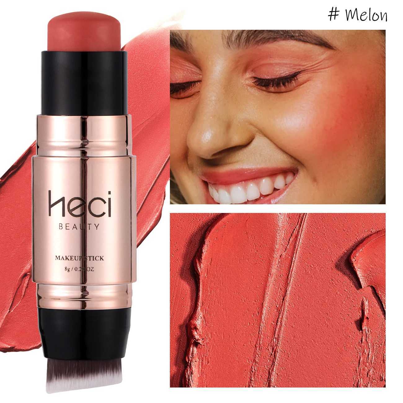 High Pigment B Stick Lightweight Non-Greasy Waterproof Long-Lasting Contouring Eyeshadow Cheek Lip Stick Multi-Use MakeupXJ241225