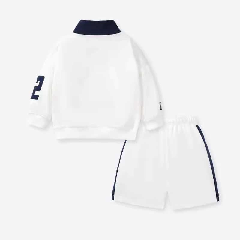 Clothing Sets Autumn Winter Baby Girl Clothes Set Kid Boy Fashion Sweatshirts Pullover shorts Bottom 2pcs Suit Children Long Sleeve TracksuitY2412257K