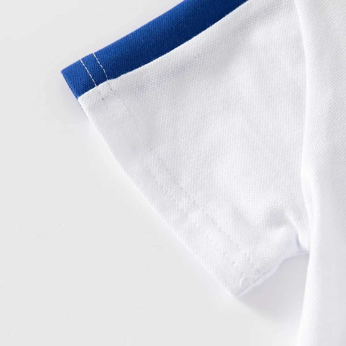 Boys Polo Shirt Short Sleeve Summer Cute Cotton Children Tops Wear Kids Tees Soft Boys Costumes 4-6YXJ241225