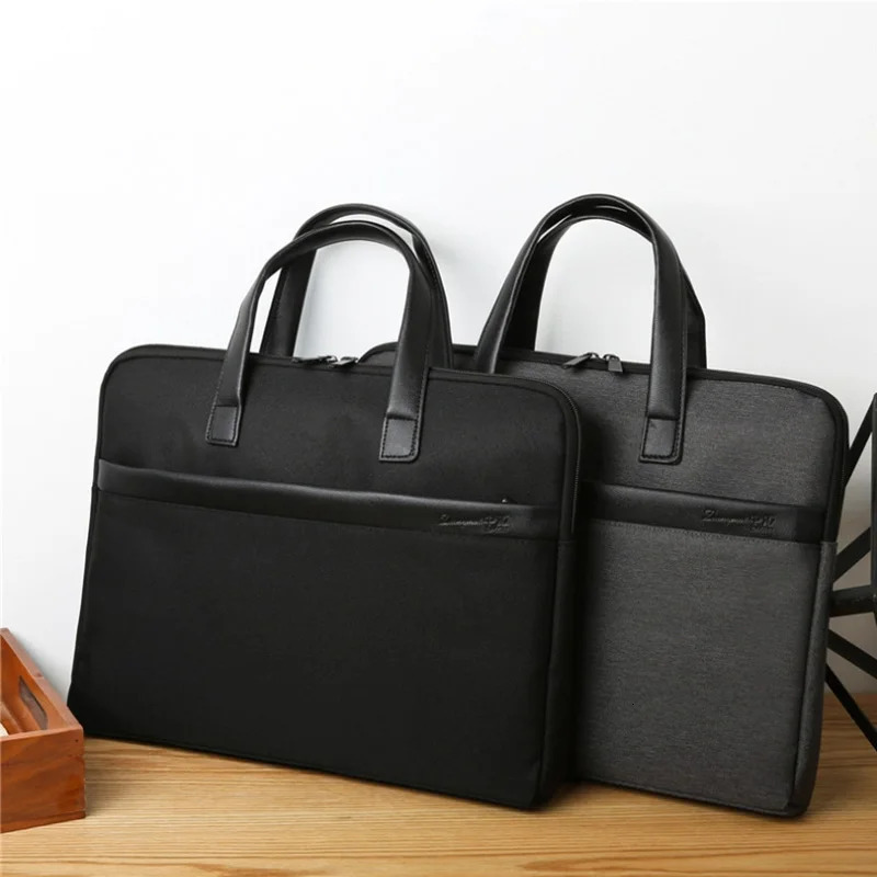 Mens Oxford Briefcase Business Handbags File Bags Computer Bags Head Office Bags Large Capacity 241225