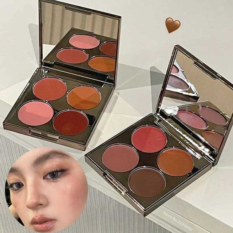 Retro Reddish Brown Ber Palette Multi-purpose Nude Cream Cheek B Contour Lip Mud Natural Matte Face Rouge Shadow PaletteXJ241225