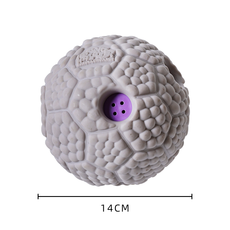 Interactive Doggy Barking Squeaker Ball - Fun Pet Plaything
