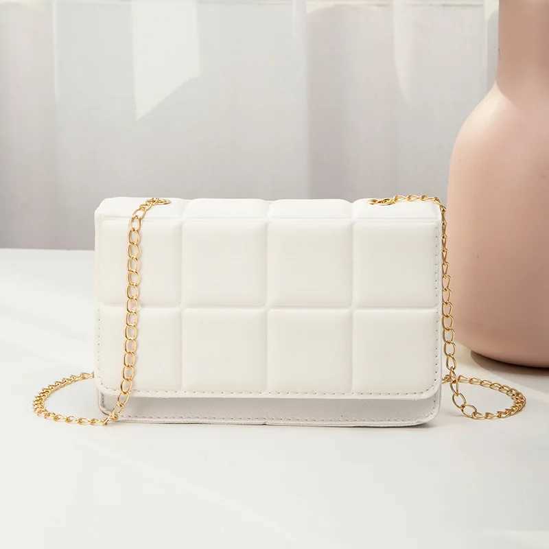 2024 Fi Chain Womens Bag Popular Rhombus Shoulder Bag Luxury PU Leather Messenger Bag New Trend Handbags for WomenXJ250121