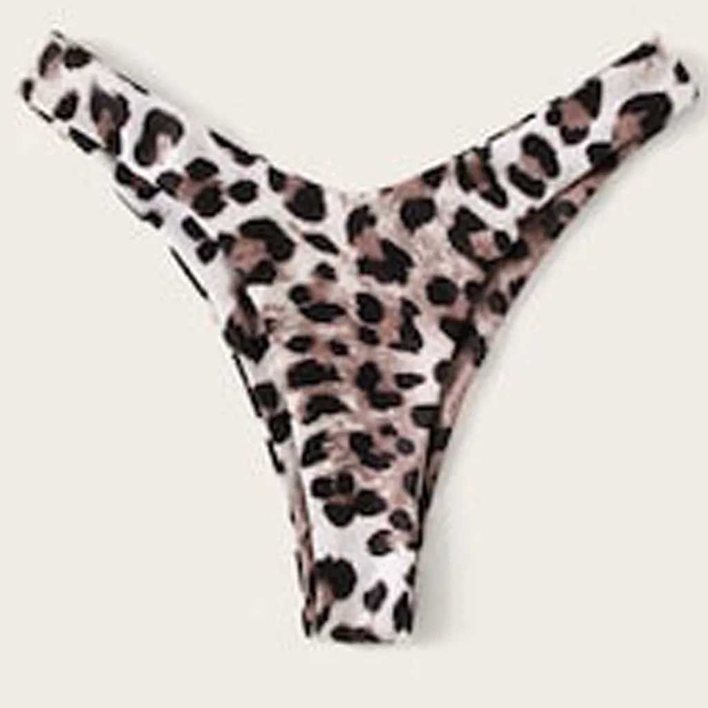 Womens swimsuit printed leopard print beachwear swimsuit bikini sexy shorts swimsuit tankinis swimsuit womens swimsuitW241225