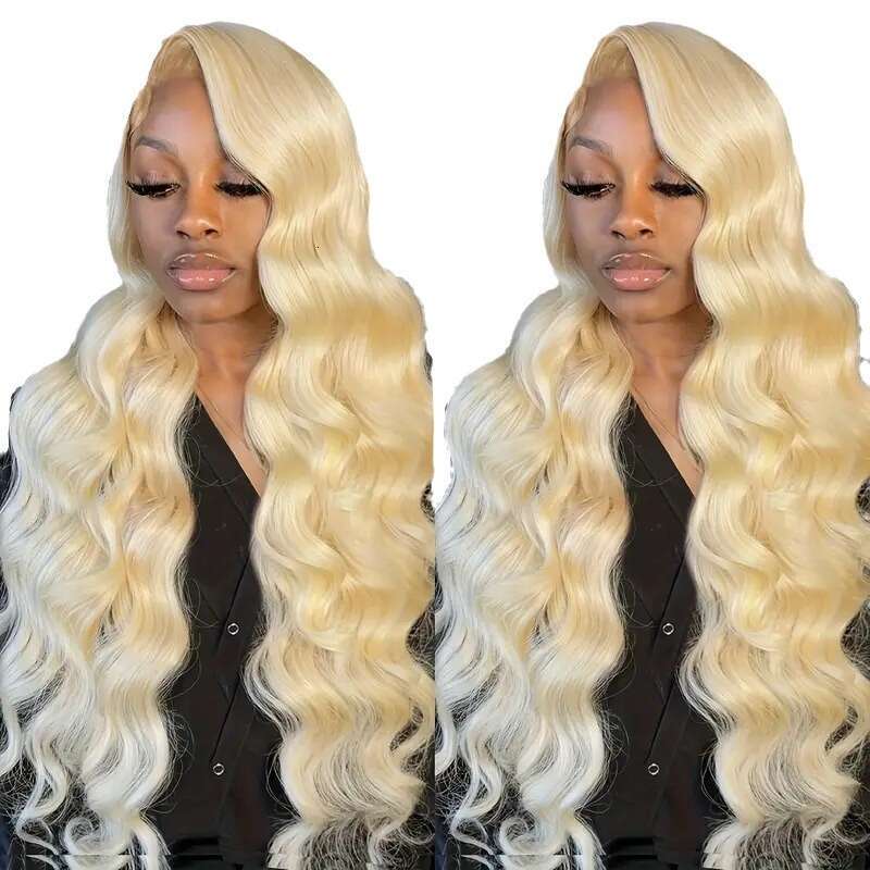 12A Front Lace Wig Female Middle Split Large Wave Off White Long Curled Hair Full Headset Kq1 Kq1