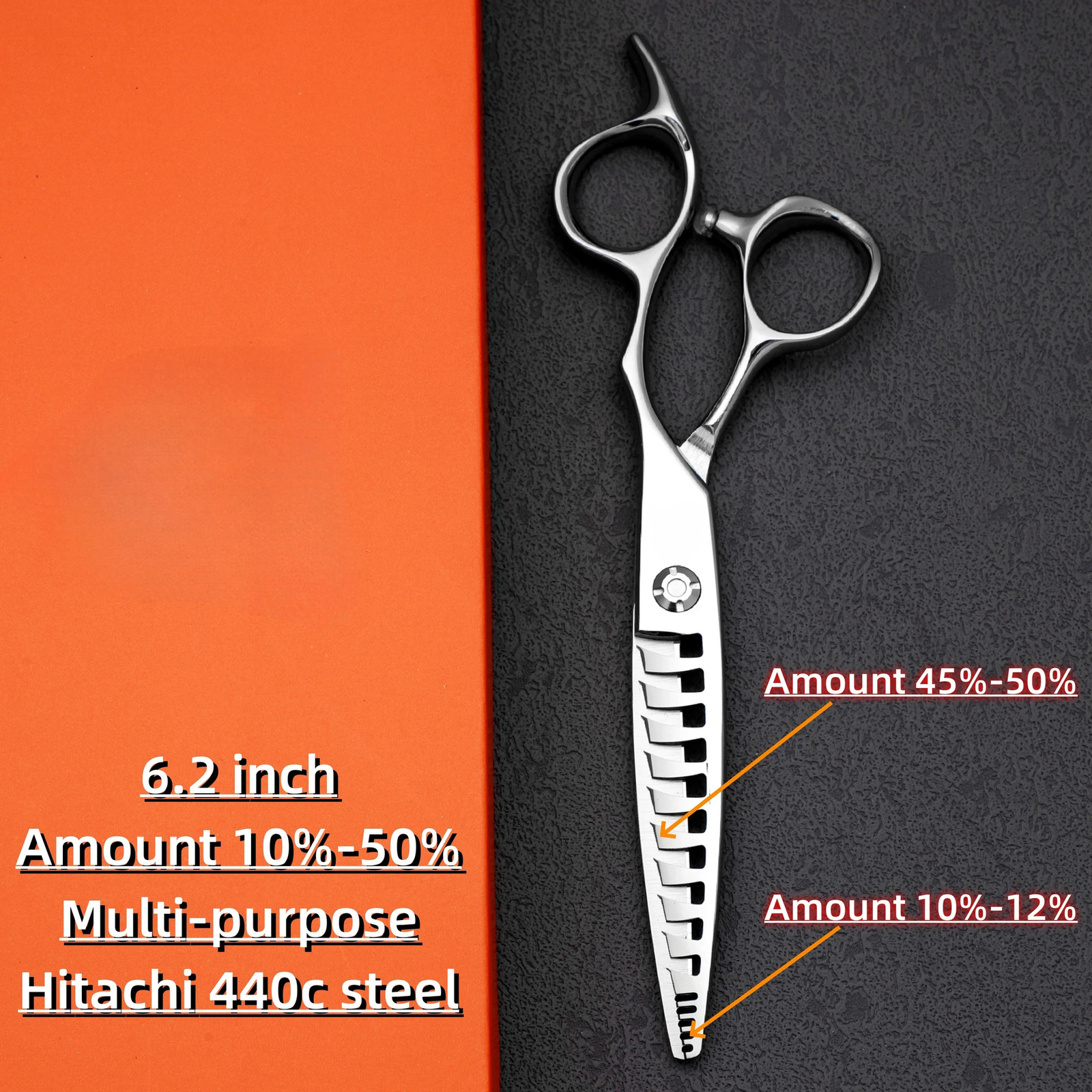 Barbershop accessoriesMultifunction Hair Thinning scissorsProfessional hairdressing scissors440c steel Hair cutting tools 241225