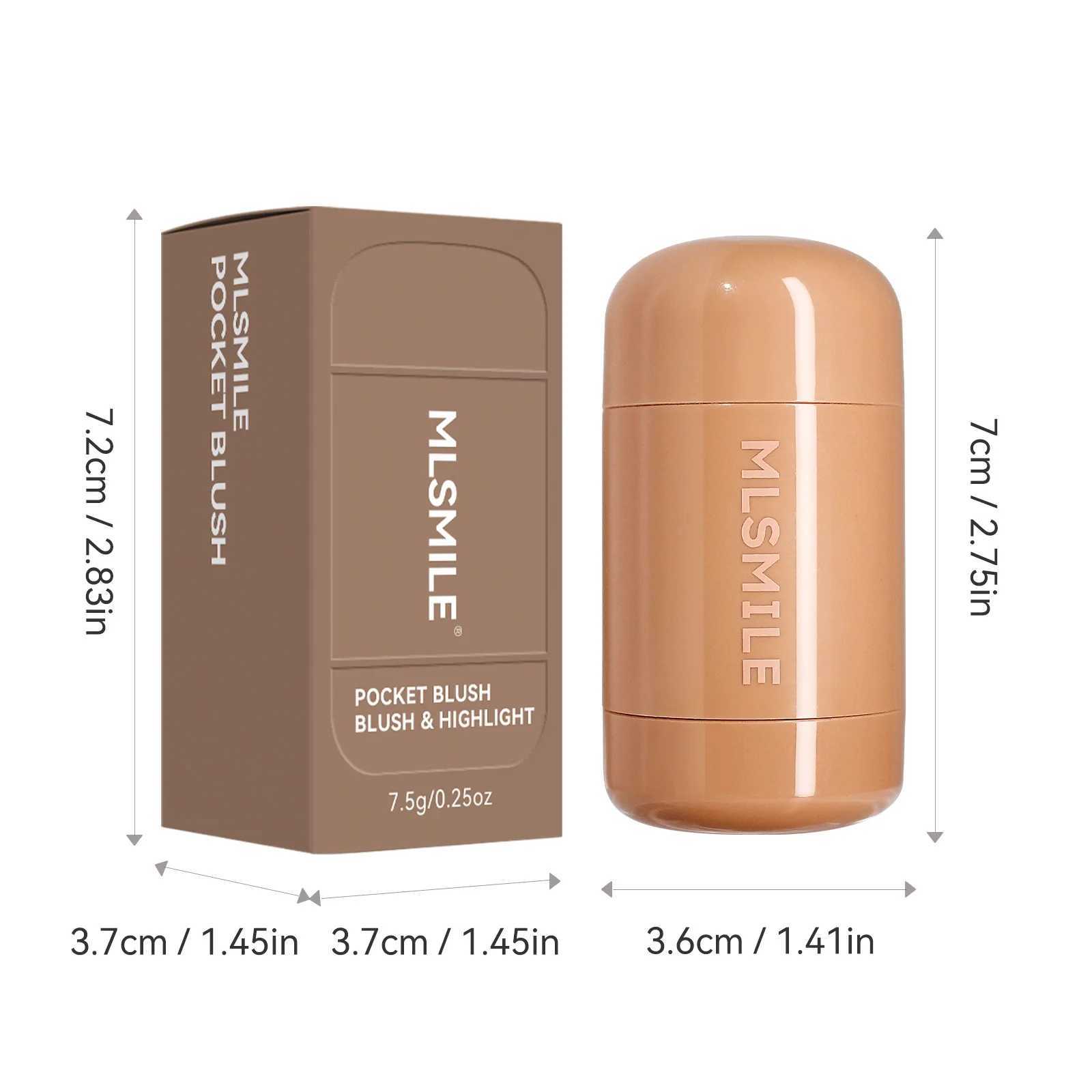 6 colors b stick contour natural and long-lasting matte rouge powder b cream lipstick cheek easy to apply color makeupXJ241225