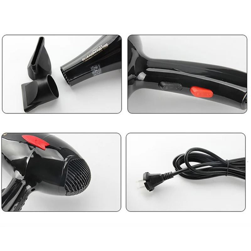 High Power Hair Dryer Professional Salon Blow Dryer Energy Conservation Cold Air Hair Dryer Styling tools 241225