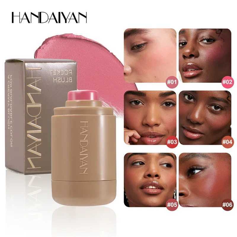 B Stick Lasting Brightens Facial Cheek Stick 3-in-1 Moisturizing Flash Lip Gloss Makeup Lip Gloss Face Rouge CosmeticsXJ241225