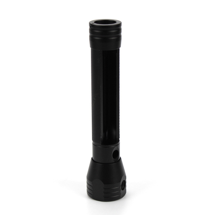 Waterproof LED Handheld Flashlight - Durable Design with Long-Lasting Battery Ideal for Outdoor Flashlight casing