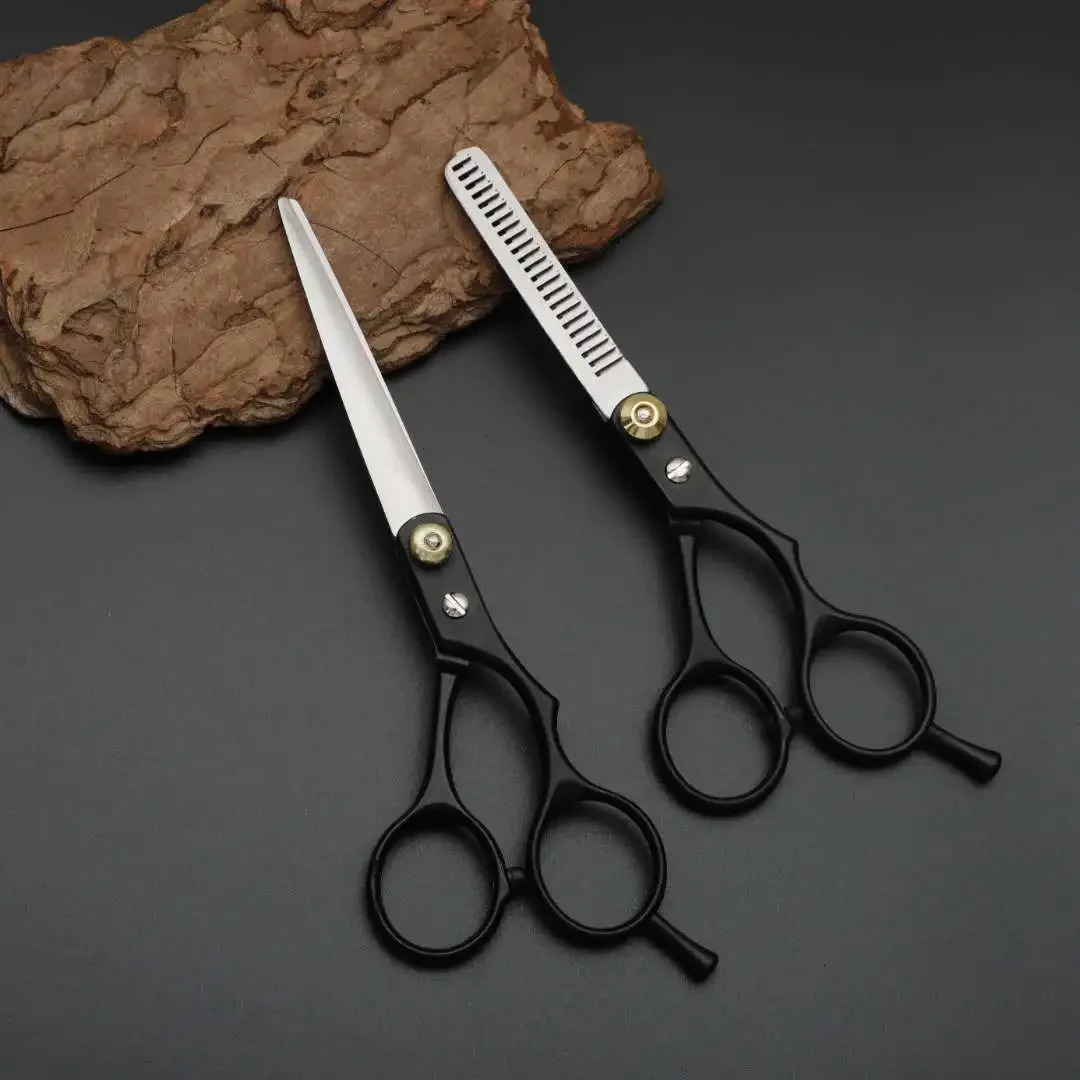 Scissors Professional Hairdressing Sissors Thinning Barber Scissor Set Hair CuttingScissors Steel Supplies 241225