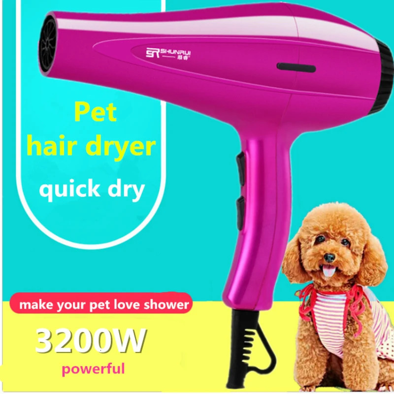 Professional Blue Light Anion Blow Dryer 2 Speed 3 Heat Settings 4000W Power /Cold Wind Hair Dryer Salon Hair Styling 241225