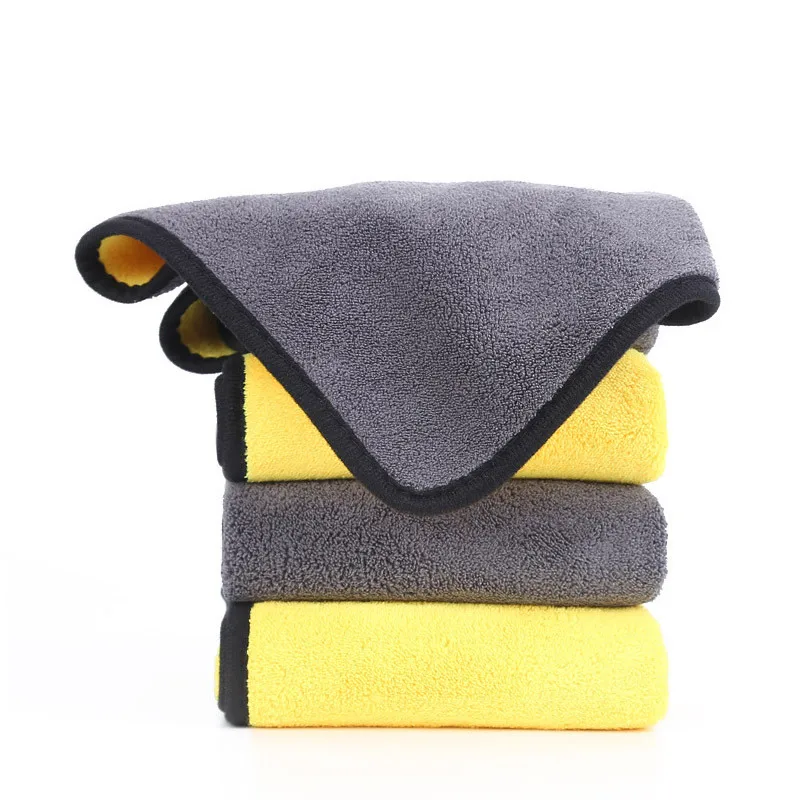 New Absorbent Towels for Dogs Cats Fashion Bath Towel Nano Fiber Quick-drying Bath Towel Car Wiping Cloth Pet Supplies