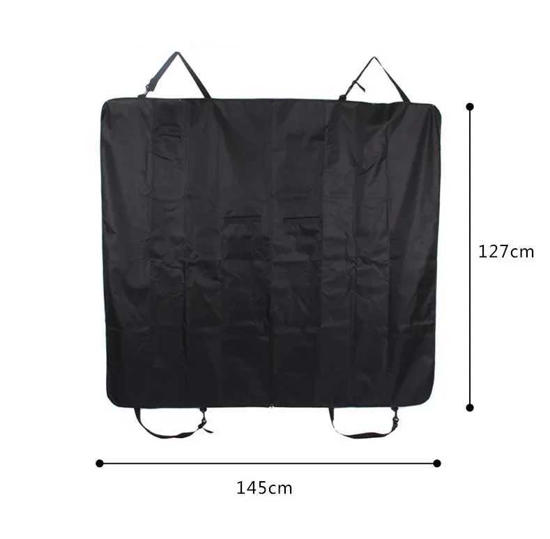 Dog Car Seat Covers Dog Car Seat Cover Waterproof Pet Travel Dog Carrier Hammock Car Rear Back Seat Protector Mat Safety Carrier For Dogs H250211