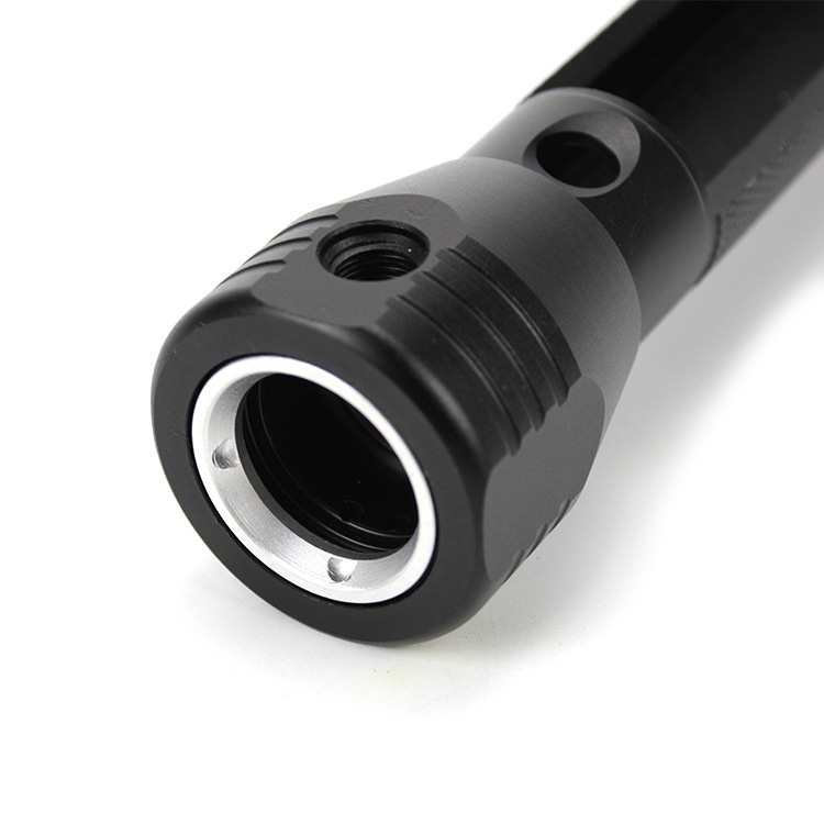 Waterproof LED Handheld Flashlight - Durable Design with Long-Lasting Battery Ideal for Outdoor Flashlight casing