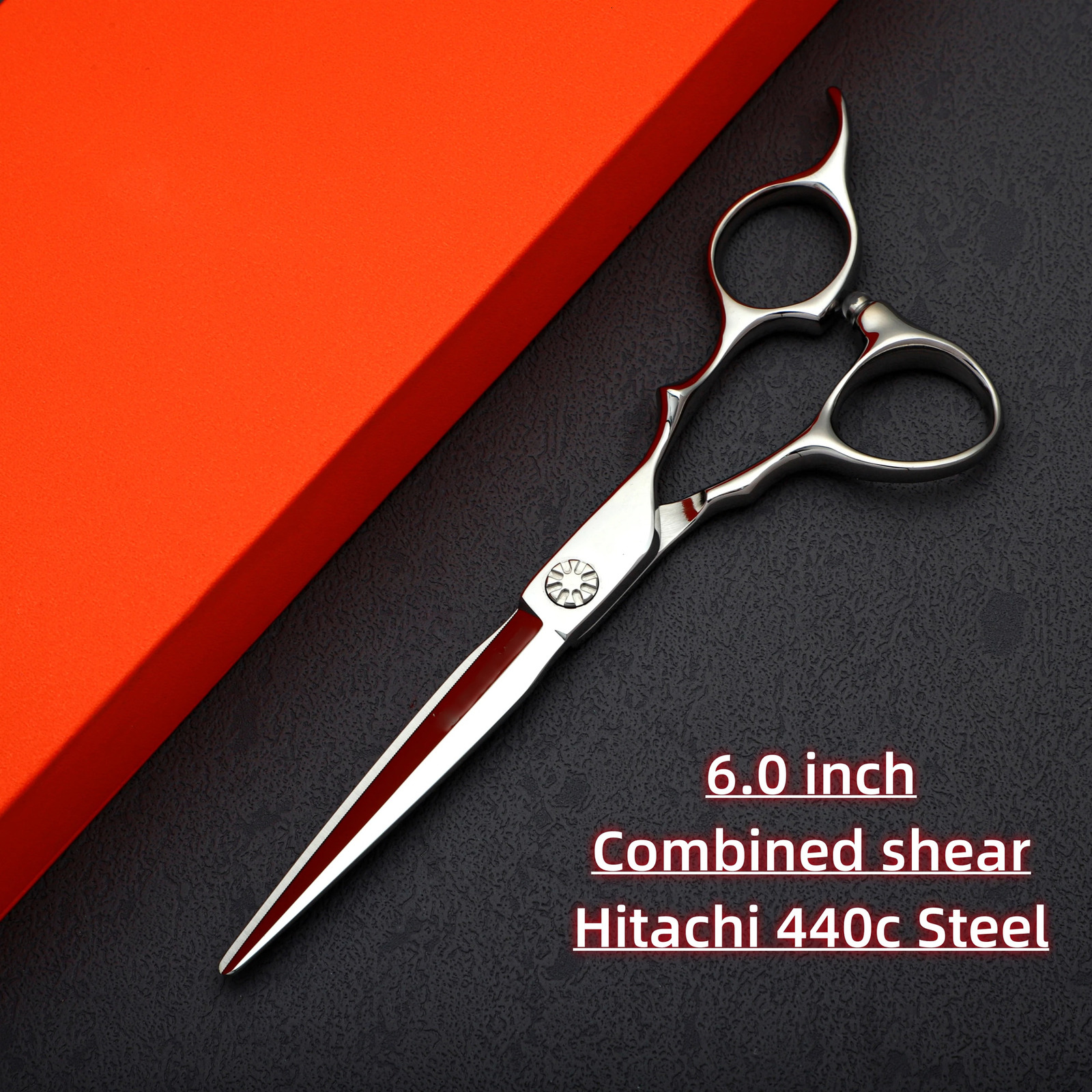 Professional Barber scissors440C steel Hair cutting machinethinning shearsSet of 6.0-6.5-6.8 inchesbarbershop accessories 241225
