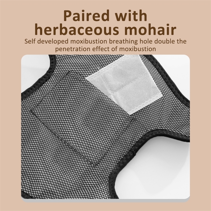 3in1 Electric Heated Knee Massager Shoulder Brace 5 Levels Vibration Massage Black Support Strap warm Compress Joint Protect 241224