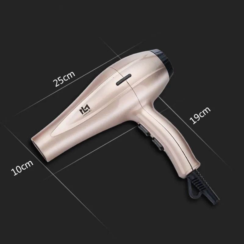 Professional Negative Ion Hair Dryer with Air Collecting Nozzle 3200w Blow Dryer /Cold Wind for Hairdresser Styling Tools 40D 241225