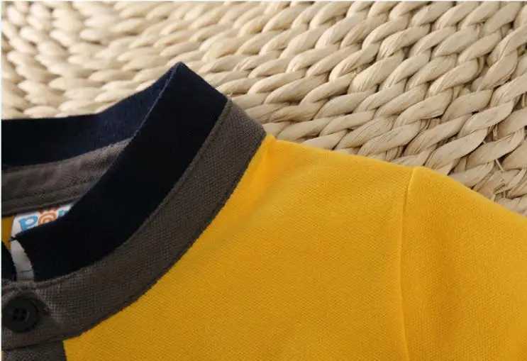 2022 Fashion Kids Boys Polo Shirts Teens 2-14 Years Cotton Short Sleeve Baby Boy Polo Sports Shirt Tops Children ClothingXJ241225