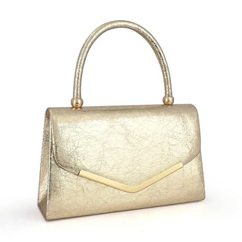 High Quality Silver Evening Handbag Sparkling Party Clutch Evening Bag Small Bridal Wedding Wallet Womens Cross Cocktail Ball T241225