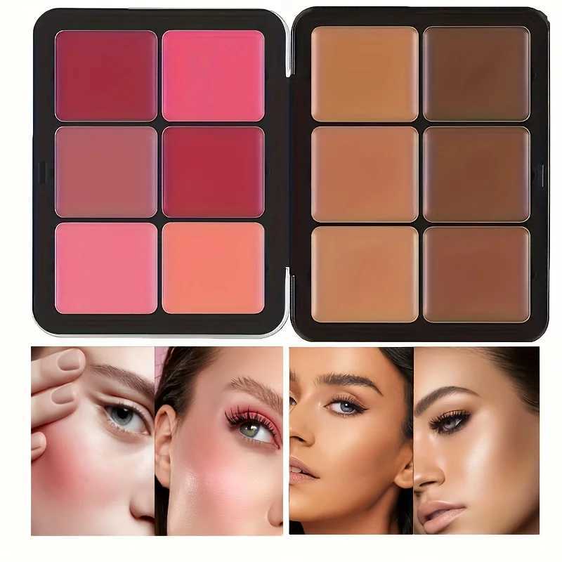12 Color B Cream Natural matte Brightening Cheeks B to hide spot b traysXJ241225