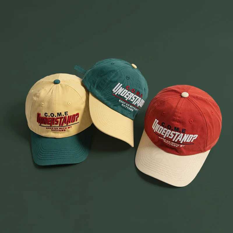 RICYGVM Womens Embroidered Baseball Hat Fashion Duck Tongue Hat Outdoor Sunshine Toe Hat Korean Girl Visors W241225
