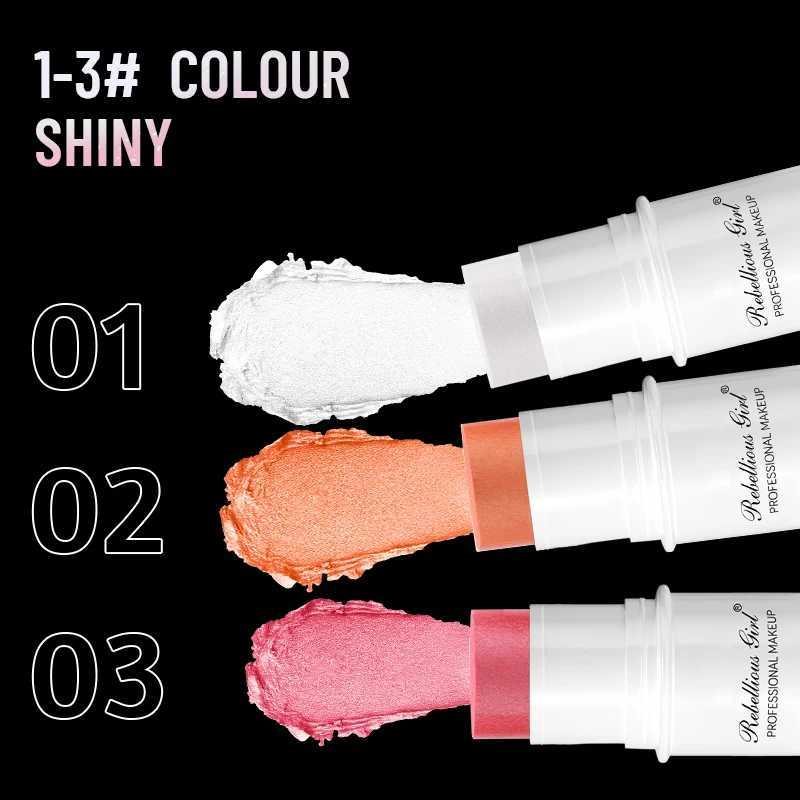 Natural Cheek Ber Cream 6 color b makeup Lasting smooth Rouge B Stick Waterproof b Stick Matte Contour MakeupXJ241225