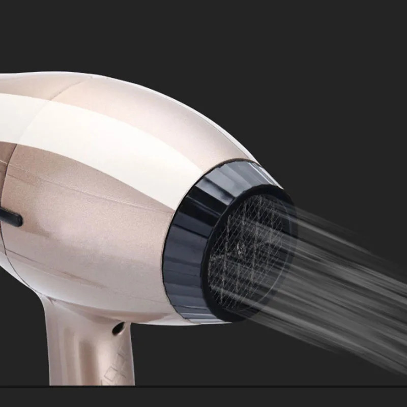 Professional Negative Ion Hair Dryer with Air Collecting Nozzle 3200w Blow Dryer /Cold Wind for Hairdresser Styling Tools 40D 241225