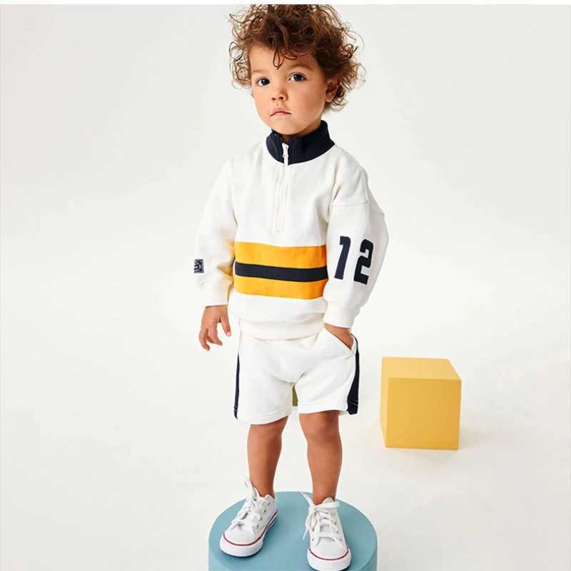 Clothing Sets Autumn Winter Baby Girl Clothes Set Kid Boy Fashion Sweatshirts Pullover shorts Bottom 2pcs Suit Children Long Sleeve TracksuitY2412257K