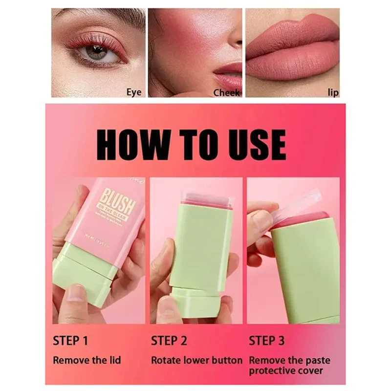 3-in-1 Cheek Lip Tinted Moistured B Stick Silky Brighten B Cream Tubes Matte Contour Makeup Ber Cosmetics 2024 NewXJ241225