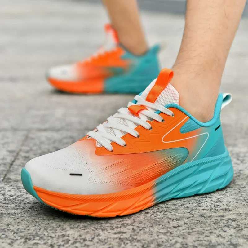 Big Size Running Shoes Men Women Sports Shoes Summer Sneakers Outdoor Jogging Athletic Training Shoes Soft Cushioning BreathableC250304