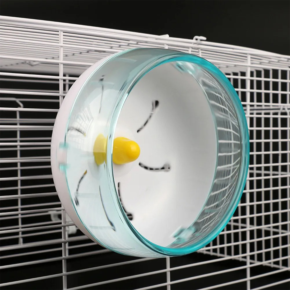 Hamster Running Disc Toy Sport Running Silent Small Pet Rotatory Jogging Wheel Small Pets Toys Pet Hamster Cage Supplies 3 Sizes