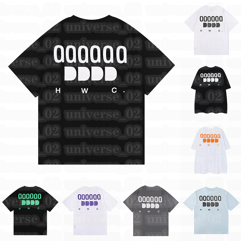 Mens Tees Women Fashion T Shirts Designer T-shirts cottons Tops Summer Classic letter design with black and white short sleeves Man s Casual Shirt