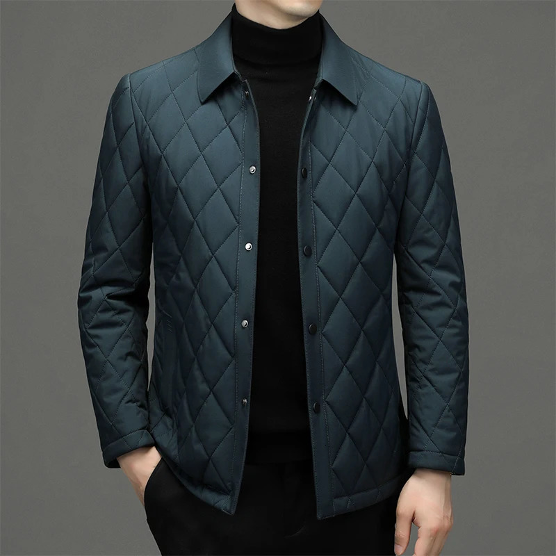 The Main Promotion of Autumn and Winter Business Leisure High Quality Comfortable Allmatching Mens Cottonpadded Coat 241224