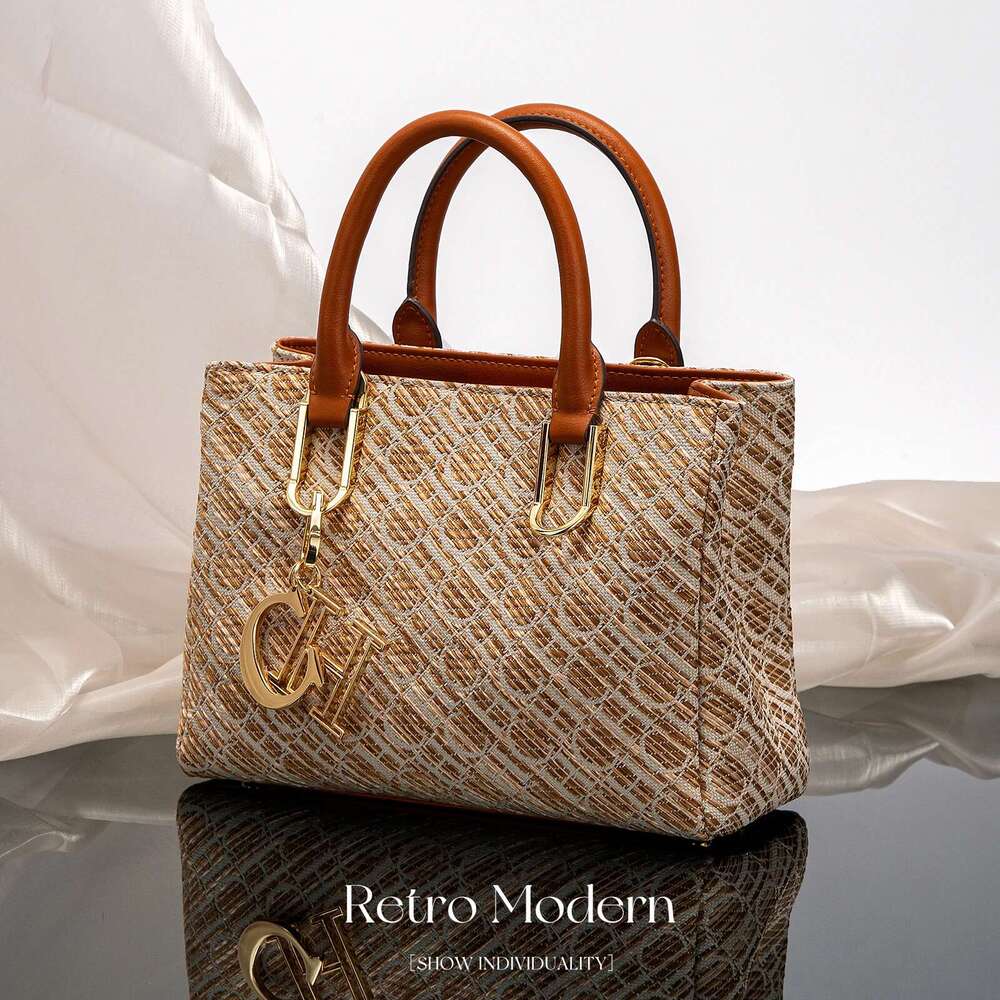 Women's Bags Handbag Retro Letter Accessories Party Single Shoulder Fashion Classic Women's New Handbag