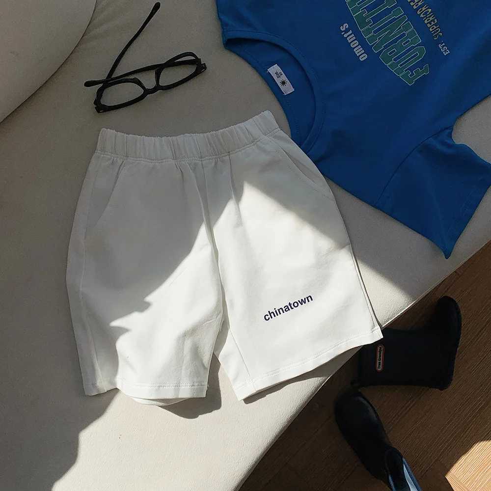 Clothing Sets Childrens New Shorts Casual Wear Summer Boys Girls Shorts Casual Childrens Sweatpants Tide Baby Summer Sweatpants ShortsY241225IV2S