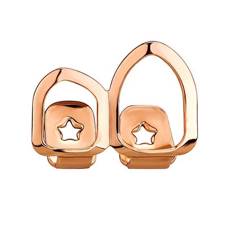 Tooth Cs Top Bottom Dental Grills Teeth Grillzs Braces Fashion Women Jewelry Drop ShippingXJ241225