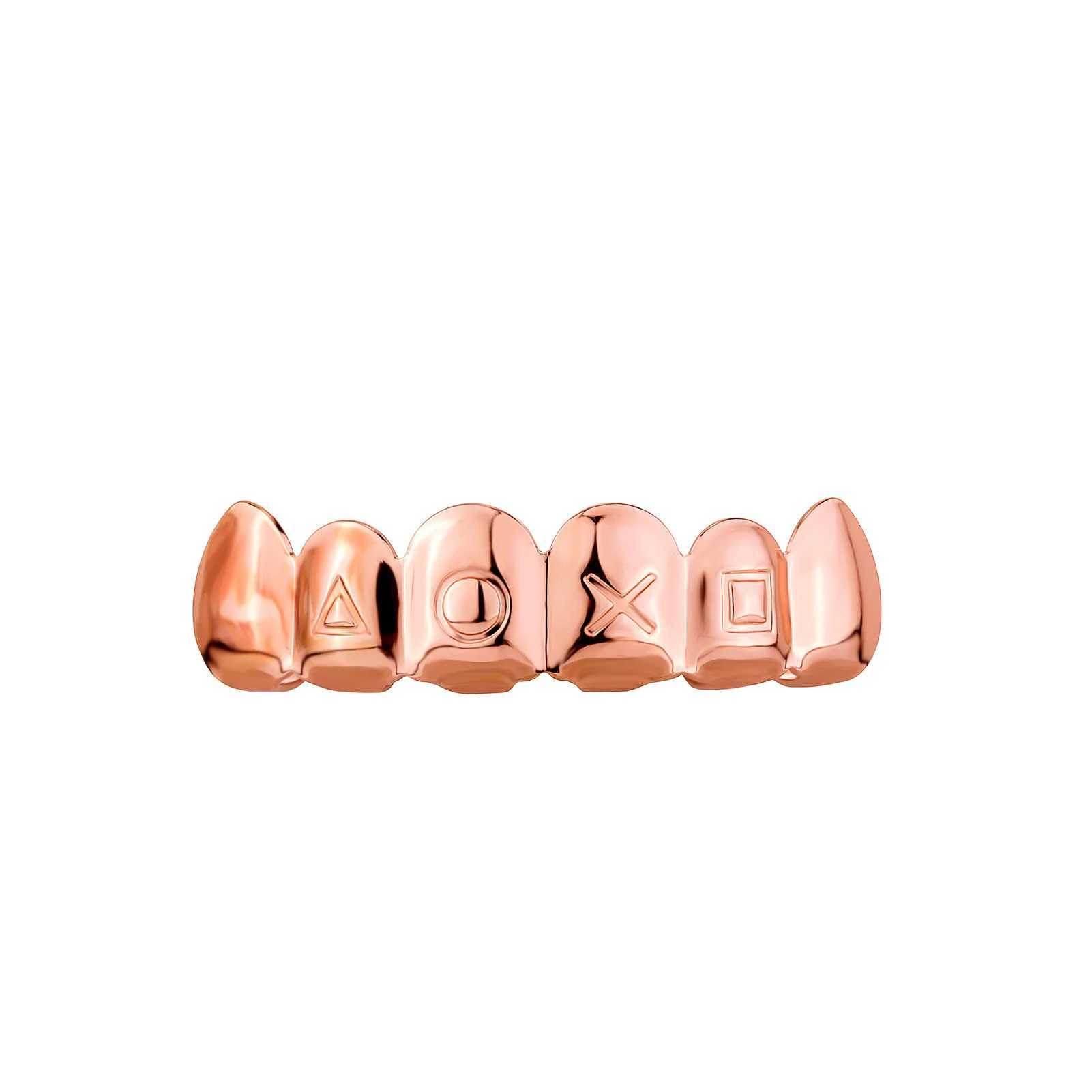 Hip Hop Rock Teeth Cs Teeth Decor Teeth Cover Case Grills Tooth C Rper Top Bottom Tooth Grills Custom Fit Teeth GrillzXJ241225