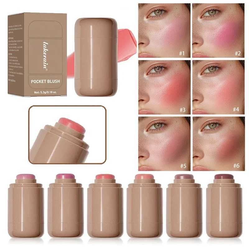 Cheek Contour Cream B Stick 3-in-1 Cheek Lip Tinted Brighten B Cream Ber Cosmetic Natural Lasting Creamy Rouge StickXJ241225