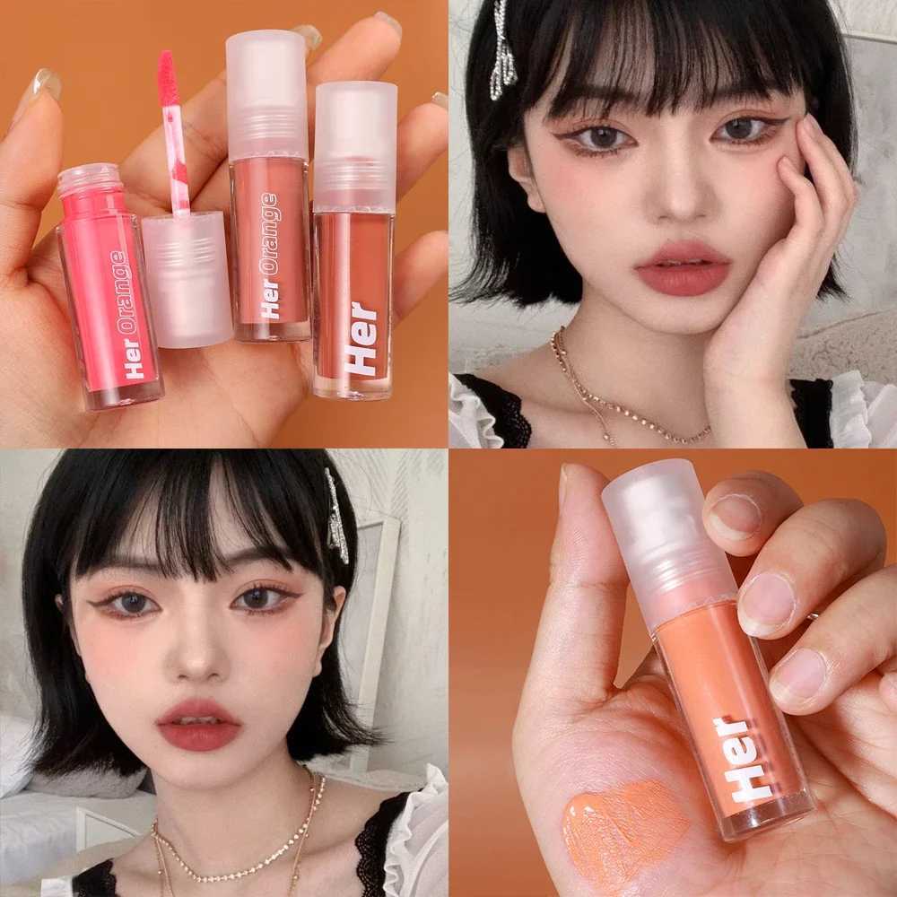 Waterproof Liquid B Velvet Matte Ber Face Pigment Lasting Natural Cream Cheek Tint Orange Peach B Makeup CosmeticXJ241225