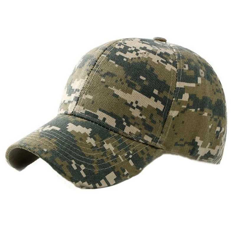 5 colors of biomimetic camouflage hunting and fishing hat jungle camouflage photography hat summer sunset baseball hat adjustable size W241225