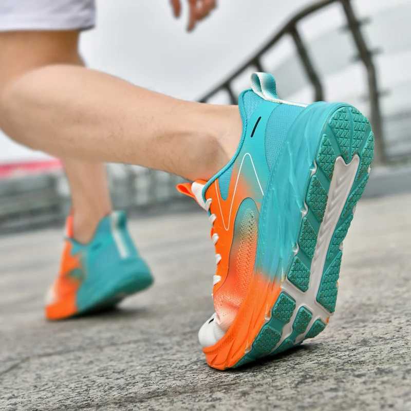 Big Size Running Shoes Men Women Sports Shoes Summer Sneakers Outdoor Jogging Athletic Training Shoes Soft Cushioning BreathableC250304