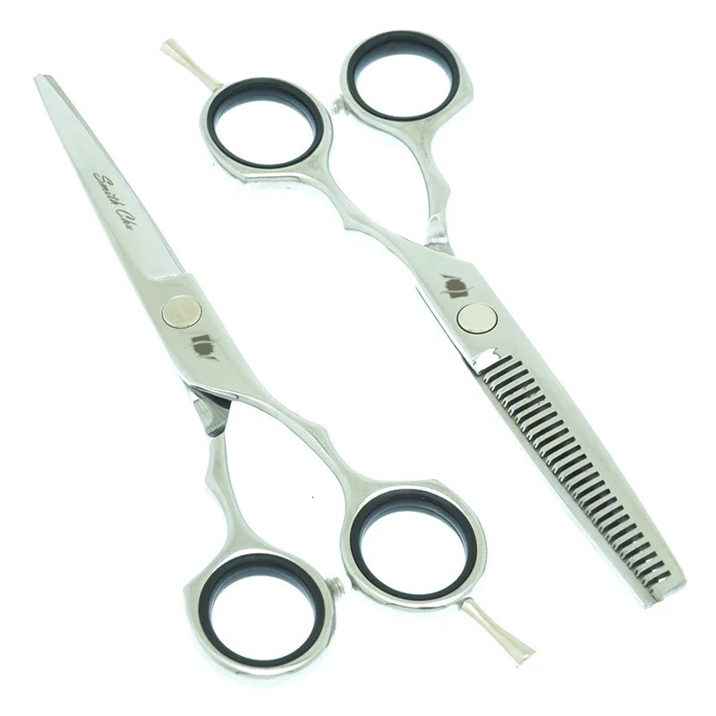Smith Chu 5.5 inch Hairdressing Scissors Stainless Steel Professional Salon Barber Cutting Scissors Hair Thinning Shears A0030C 241225