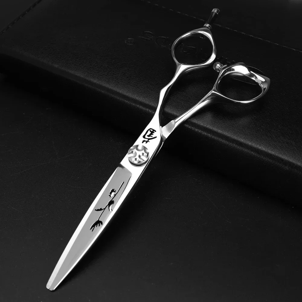 Hairdressing Scissors 440c Japanese Steel Professional Scissors Hairdresser Scissors 6 Inch Set Free Custom 241225