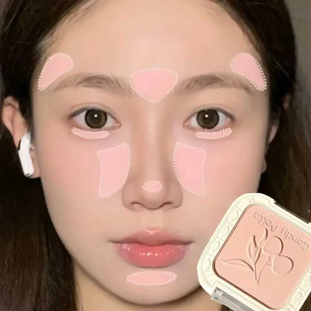 High Saturation Matte Ber Lasting Silky Smooth Cheek Expand Blue Yellow Flash Face Contour Brightens Natural MakeupXJ241225
