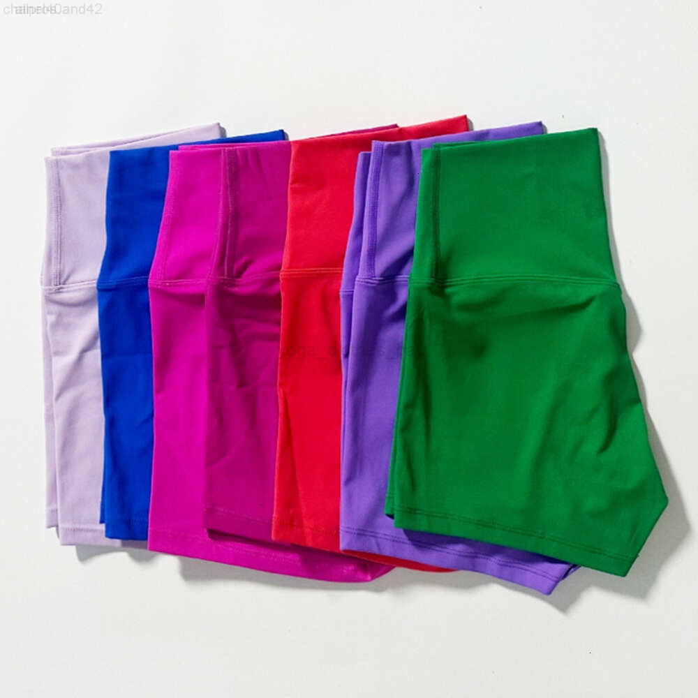 womens yoga shorts quick drying breathable no T-shaped training leggings high waist sports shorts push ups running leisure cycling sports shorts New