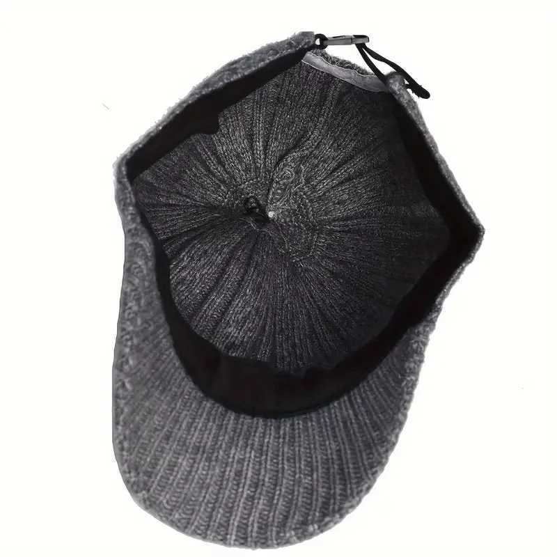 Fashion Knitted Mens and Womens Baseball Hats - Autumn/Winter Fashion Knitted Hats Versions and Warmth W241225