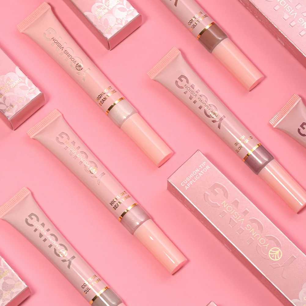 Liquid Air Cushion B Glitter Delicate Rendering Natural Fit Cheek Rouge Cream Long Wear Highlight Shadow Contouring StickXJ241225
