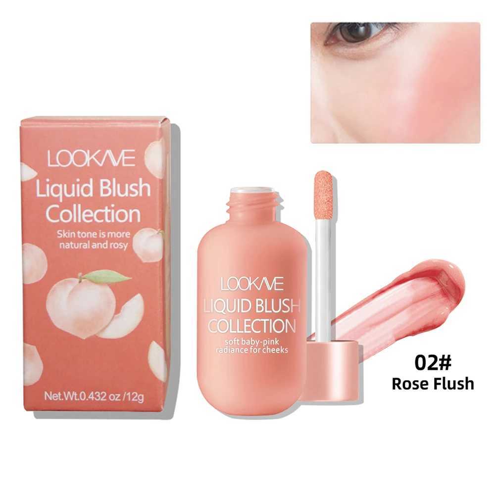 4 Color Mini Bottle Liquid B Natural Brighten Cheek Skin Tone Makeup Rouge Pigmented Professional Contour Shadow CosmeticsXJ241225