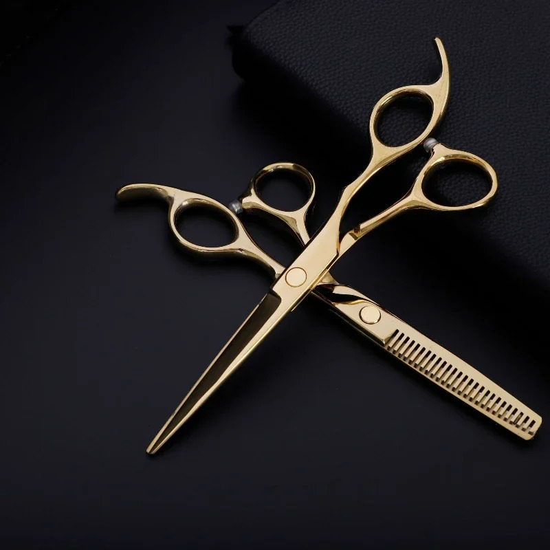 6 Inch Hair Scissors Hair Thinning Cutting Clipper Barber Scissor Hair Shears Professional Barber Hairdressing Scissors 241225
